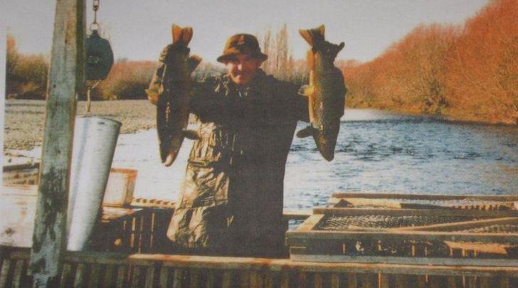 Coe's Ford trap 1960s 66,000 trout through that spawning run (1)